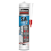 RUBSON Mastic SA2 Sanitaire Tous supports Translucide Cart 280ml