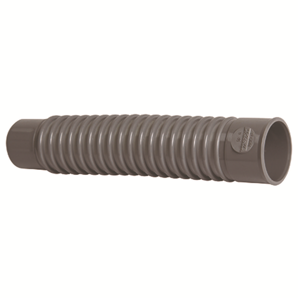 Manchette souple Nicoll pour raccordement - Mâle/Femelle - Diamètre 32 mm - Longueur 212 mm - PVC - Gris