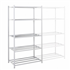 Élément suivant pour rayonnage galvanisé à tablettes tubulaires Epsiline - 5 étagères - 2000 x 1000 x 388 mm