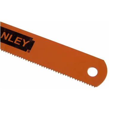 Lame de scie à métaux rubis Stanley - Longueur 300 mm - 24 dents par pouce - Acier - Lot de 2