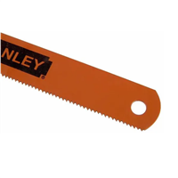Lame de scie à métaux rubis Stanley - Longueur 300 mm - 24 dents par pouce - Acier - Lot de 2