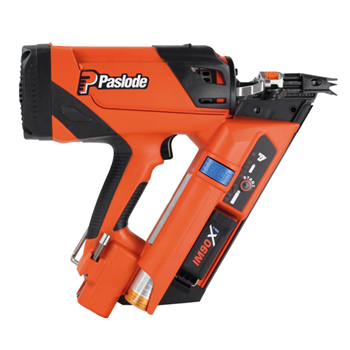 Cloueur autonome à gaz pour charpentier Spit Paslode IM90XI - avec pack clous 2,8 x 70 mm crantés