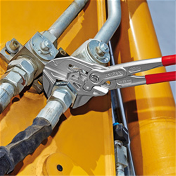Pince-clé XL nickelée Knipex longueur 400 mm