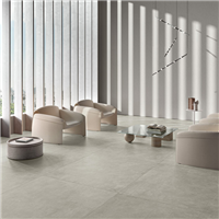 Carrelage sol intérieur effet béton Flowing Edilis - Smoke - classe U4P4 - 60,4 CMx60.4 CM - épaisseur 8.8 MM