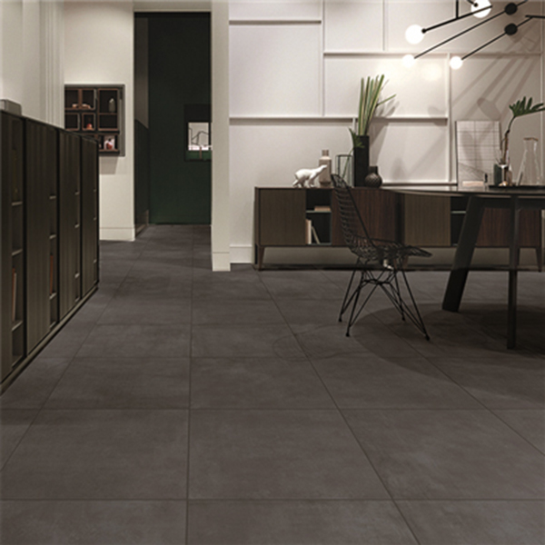 Plinthe FLOWING EDILIS en grès cérame - Smoke - 7,5 CMx60,4 CM