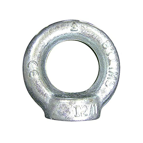 Anneau de levage femelle DIN 582 - Capacité de charge 230 kg - Diamètre 10 mm - Acier zingué