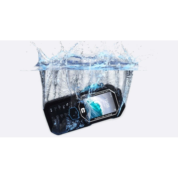 Téléphone portable de chantier étanche avec clavier pack pro Shark-X3 Noir Crosscall