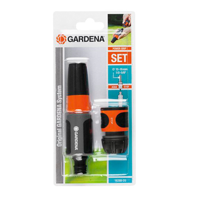 Lance d'arrosage Gardena - Pour tuyau diamètre Ø 13-15 mm - Fournie avec raccord Aquastop