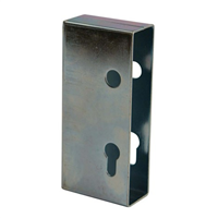 Boîtier à serrure de portail coulissant pour tube de 40 mm