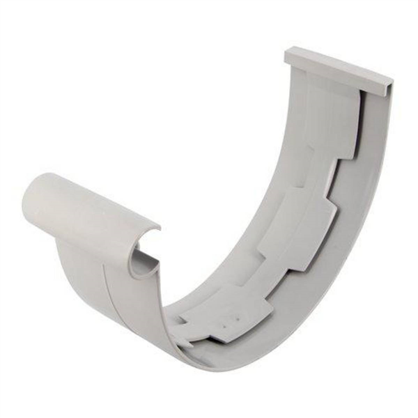 Jonction de gouttière à coller - Ovation LG33 Nicoll - Gris