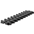 Grille à fente réversible Nicoll GDR10AFR pour caniveau invisible Connecto de 13 cm - classe A15 - 50 cm