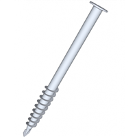 Vis de fondation Weasyfix pour terrasse ou abri - acier galvanisé - longueur 1000,0 MM - charge admissible 750 KG