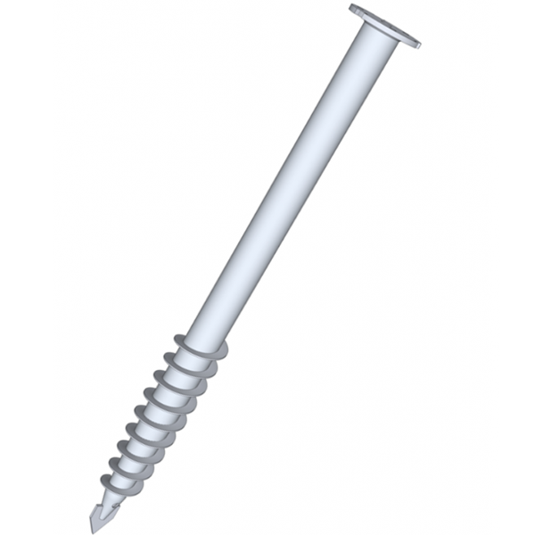 Vis de fondation Weasyfix pour terrasse ou abri - acier galvanisé - longueur 1000,0 MM - charge admissible 750 KG