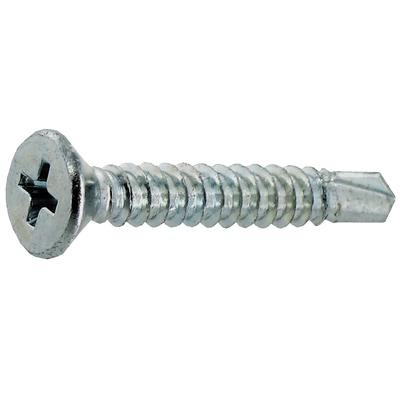 Vis tôle autoperceuse tête fraisée Pozidriv Rocket Ø 4,8 mm x 38,0 mm acier zingué - Boîte de 50
