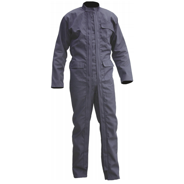 Combinaison double fermeture MAGMA 2 contre les risques chimiques et thermiques grise taille S