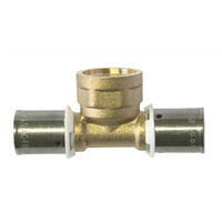 Té à sertir et femelle au centre - Femelle 15/21 - PER Ø16