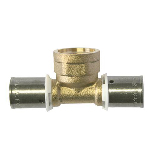 Té à sertir et femelle au centre - Femelle 15/21 - PER Ø16