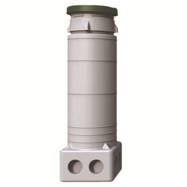 Boite collecte (6E/1S) PE  - Rotomoulé D290