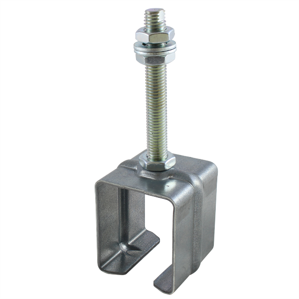 Support à tige filetée longue diamètre 14  pour rail 6255