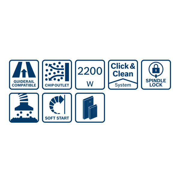 Scie circulaire filaire 235 mm Bosch GKS 85 G - 2200W - en coffret L-Boxx avec lame bois 24 dents