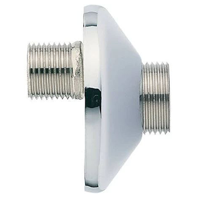 Raccord excentré de 10 mm - M 1/2" / M 3/4" - avec rosace - Noyon et Thiebault - Lot de 2