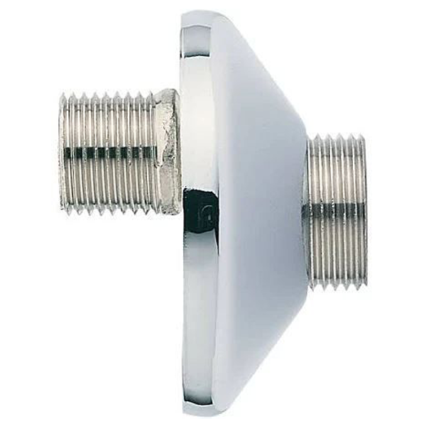 Raccord excentré de 10 mm - M 1/2" / M 3/4" - avec rosace - Noyon et Thiebault - Lot de 2