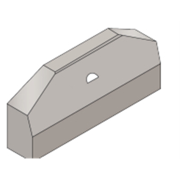 Bordure anti-stationnement - AST profil T double rampant