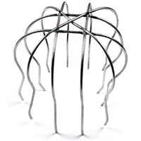 Crapaudine extensible acier galvanisé Elos pour naissance de descente