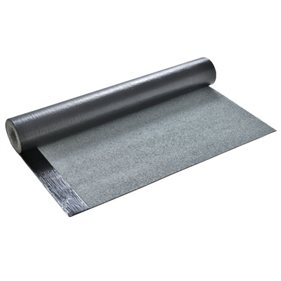 Membrane d'étanchéité bitume-SBS pour relevé d'étanchéité en toiture-terrasse - ALPHARDOISE CPV - 1 m x 5 ml - Gris