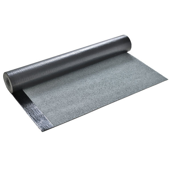 Membrane d'étanchéité bitume-SBS pour relevé d'étanchéité en toiture-terrasse - ALPHARDOISE CPV - 1 m x 5 ml - Gris