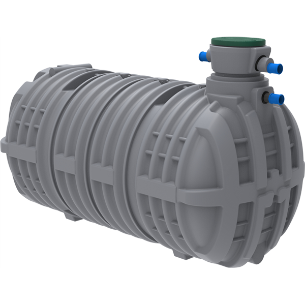 Cuve de récupération d'eau de pluie enterrée PEHD MILLEN'EAU PLUVIALE - 10000,0 ltr