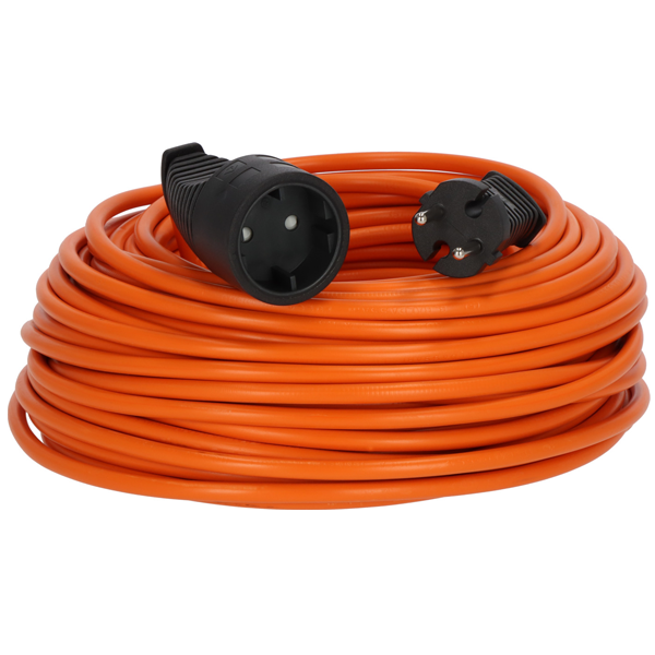 Rallonge électrique Brennenstuhl orange - câble de 20,0 M H05VV-F 2G1,5 - 3500W
