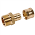 Raccord PER mâle fixe 3/4" en laiton à sertir par glissement - SERTIgliss - pour tube  Ø 20 mm