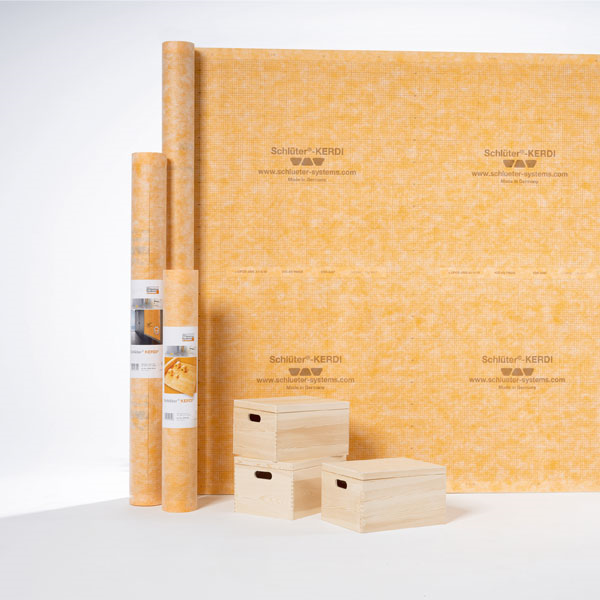 Natte d'étanchéité sous carrelage pour mur et sols - KERDI 200 - 30 m x 1 m