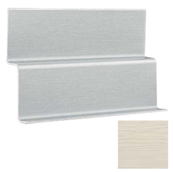 Profil de départ pour bardage Cedral Lap - aluminium laqué Blanc crème C07 - longueur 3,00 M