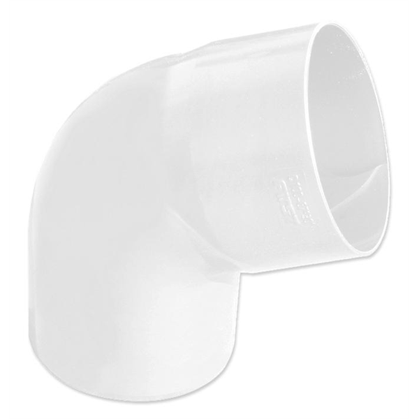 COUDE MXF 67° 30' DIAM.80 3.2MM BLANC