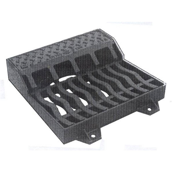 GRILLE AVALOIR MONOBLOC 607x500 PROFIL A REDUCTION d400