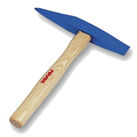 Marteau à piqueter avec pointe et taillant - Revex - manche en bois - 210 g