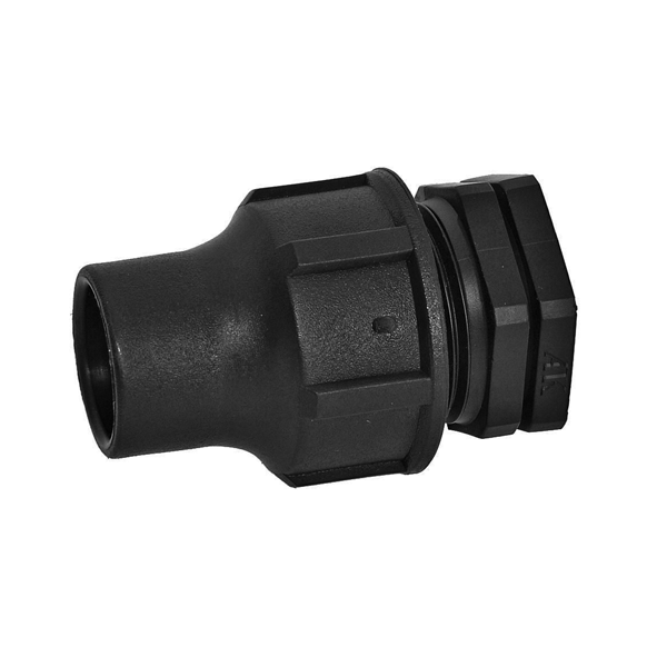 Raccord bouchon polypropylène pour tuyau goutte à goutte - Ø 17 x 20 mm - Fitt - Noir