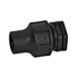 Raccord bouchon polypropylène pour tuyau goutte à goutte - Ø 17 x 20 mm - Fitt - Noir