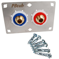 SERTIfix Press-Entr=55mm M3/8"Ø13x16 Kit Fixation-Plaque 13mm-SERTIpress