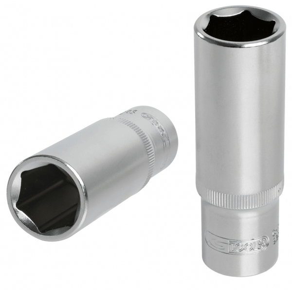 Douille longue 6 pans 1/2" Ultimate Kstools finition satinée diamètre 26 mm