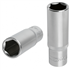 Douille longue 6 pans 1/2" Ultimate Kstools finition satinée diamètre 26 mm