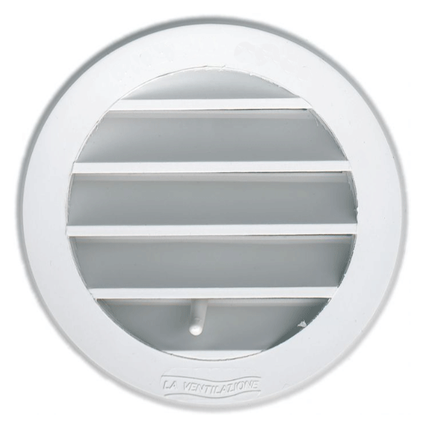 Grille de ventilation ronde à encastrer - diamètre 40 mm - Lot de 4