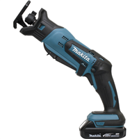 Scie récipro Makita DJR183RYJ 18 V Li-Ion 1,5 Ah en coffret avec chargeur et batteries