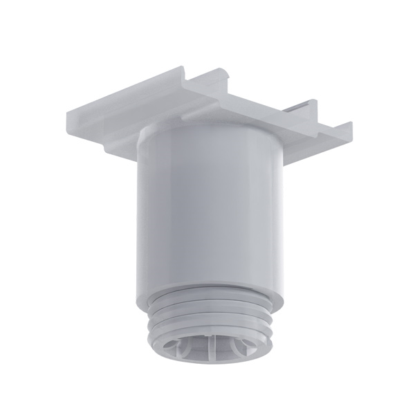 Clip bouchon PVC réglable pour joint de fractionnement 40 et 80 mm - système REGLO - 25 pièces