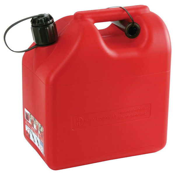 JERRICAN PLASTIQUE 10 LITRES (HOMOLOGUE HYDROCARBURE)