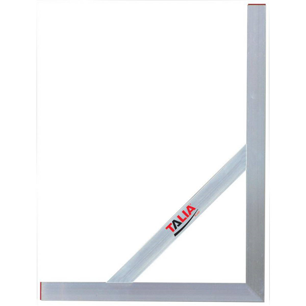 Équerre de maçon en aluminium entièrement soudé Taliaplast - longueur 150,0 CM - largeur 100,0 CM