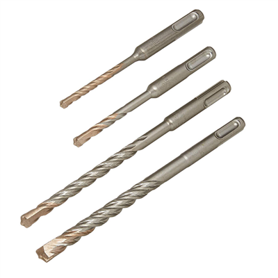 Coffret de 4 forets béton Dewalt SDS Plus Extreme diamètre 5 à 10 mm