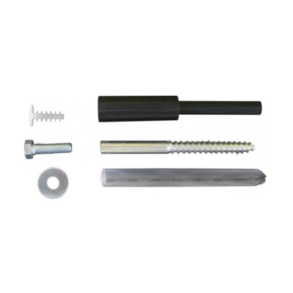 Ensemble de fixation démontable à la résine pour store jusqu'à 200 kg M10 - Acier - Sachet de 4